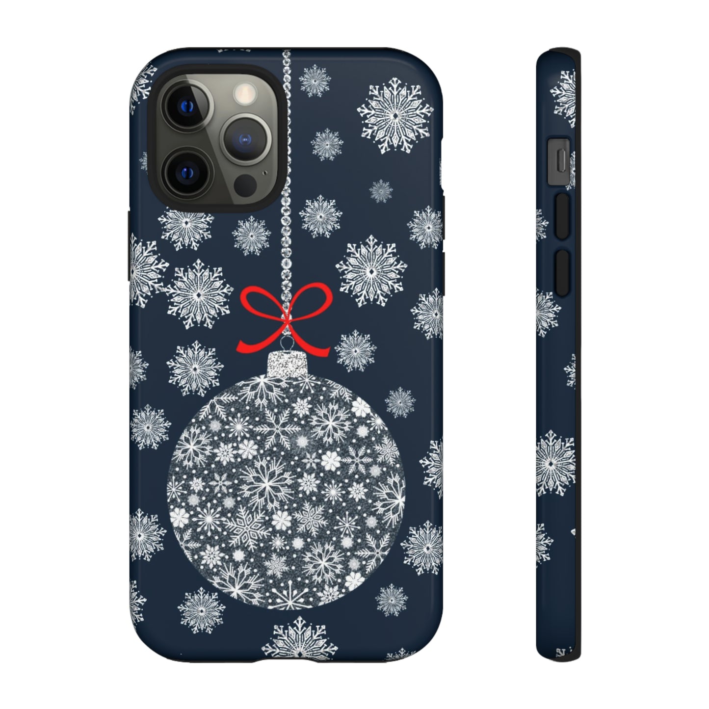 Sparkly Snowflake Bauble Tough Cases - Snowflake Bauble phone case