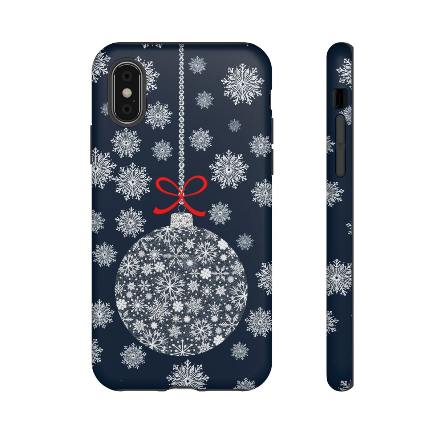 Sparkly Snowflake Bauble Tough Cases - Snowflake Bauble phone case