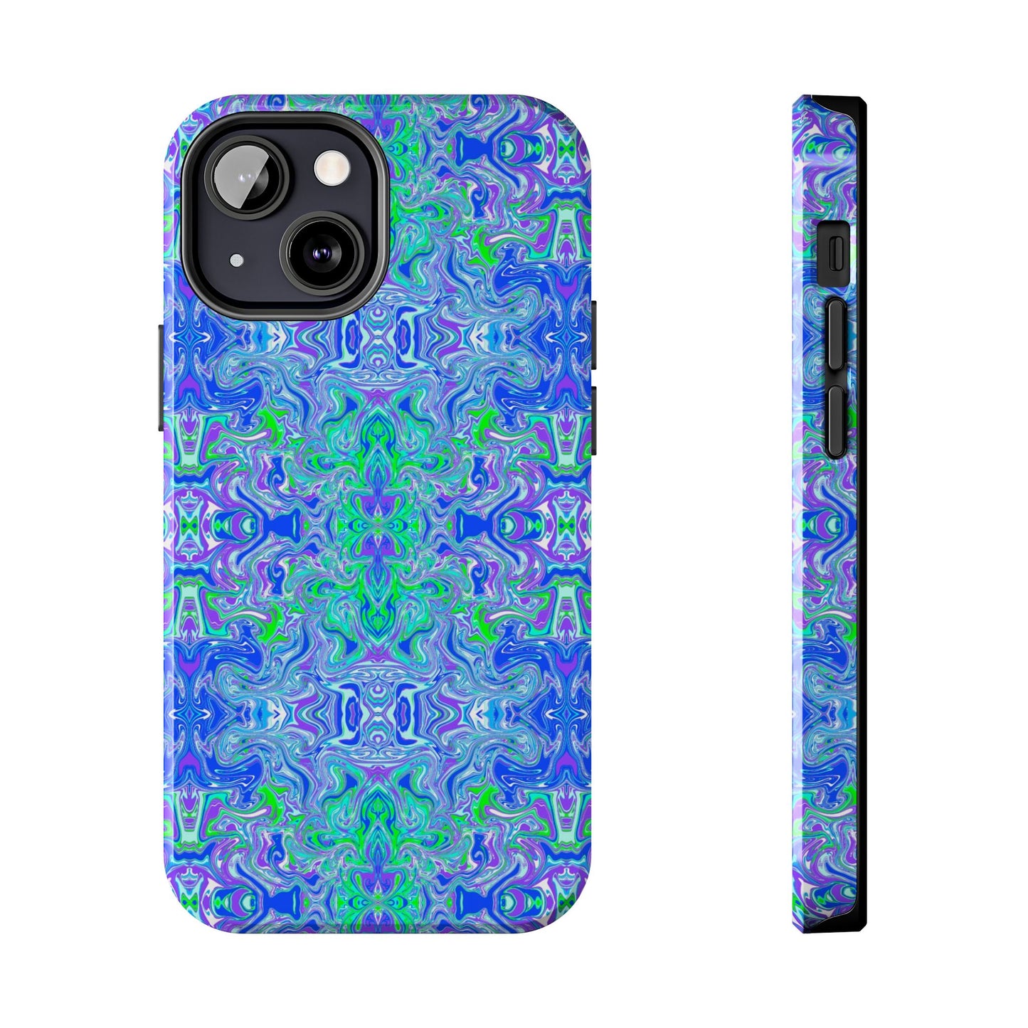 Boho Lavender Garden Tough Phone Cases