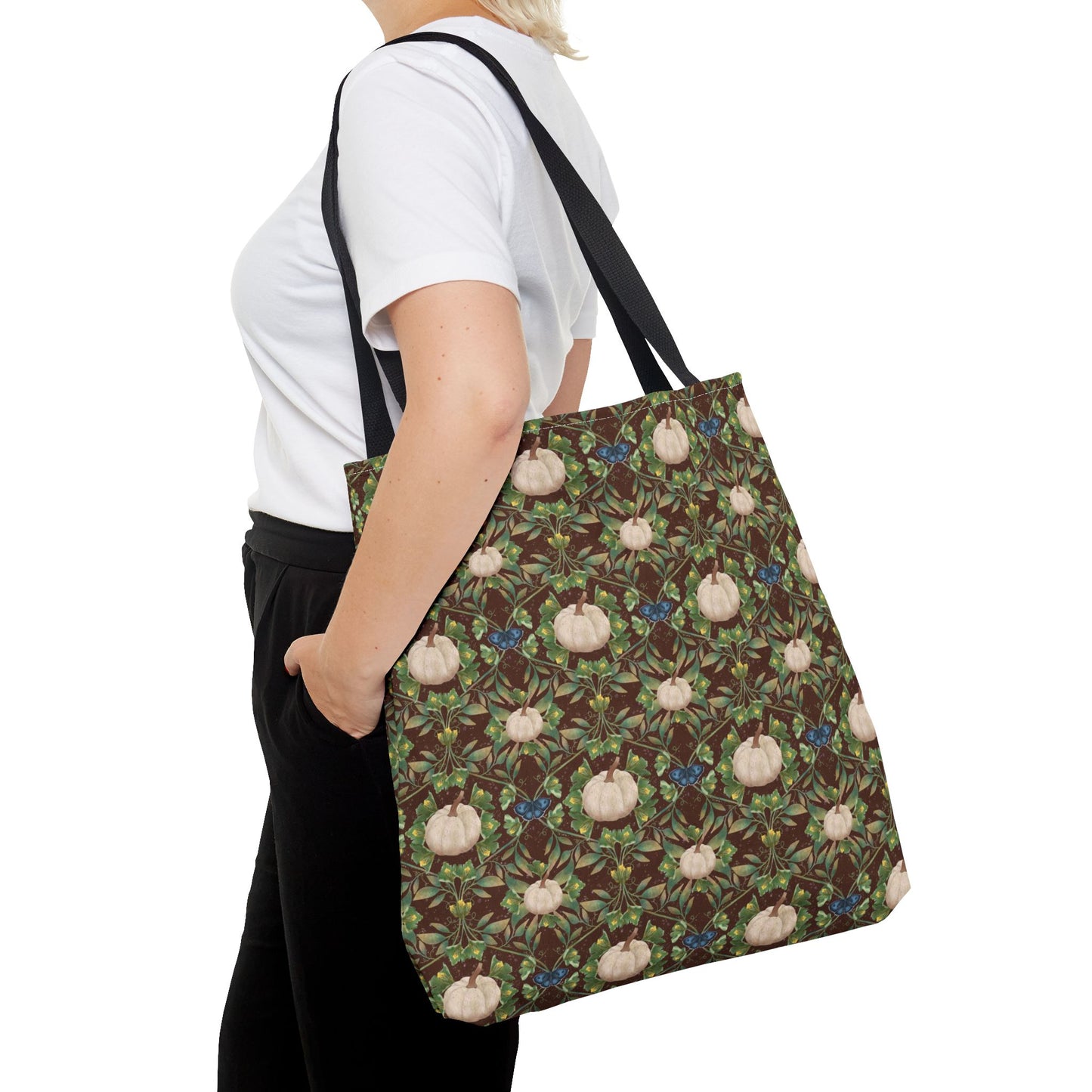 White Pumpkins Tote Bag