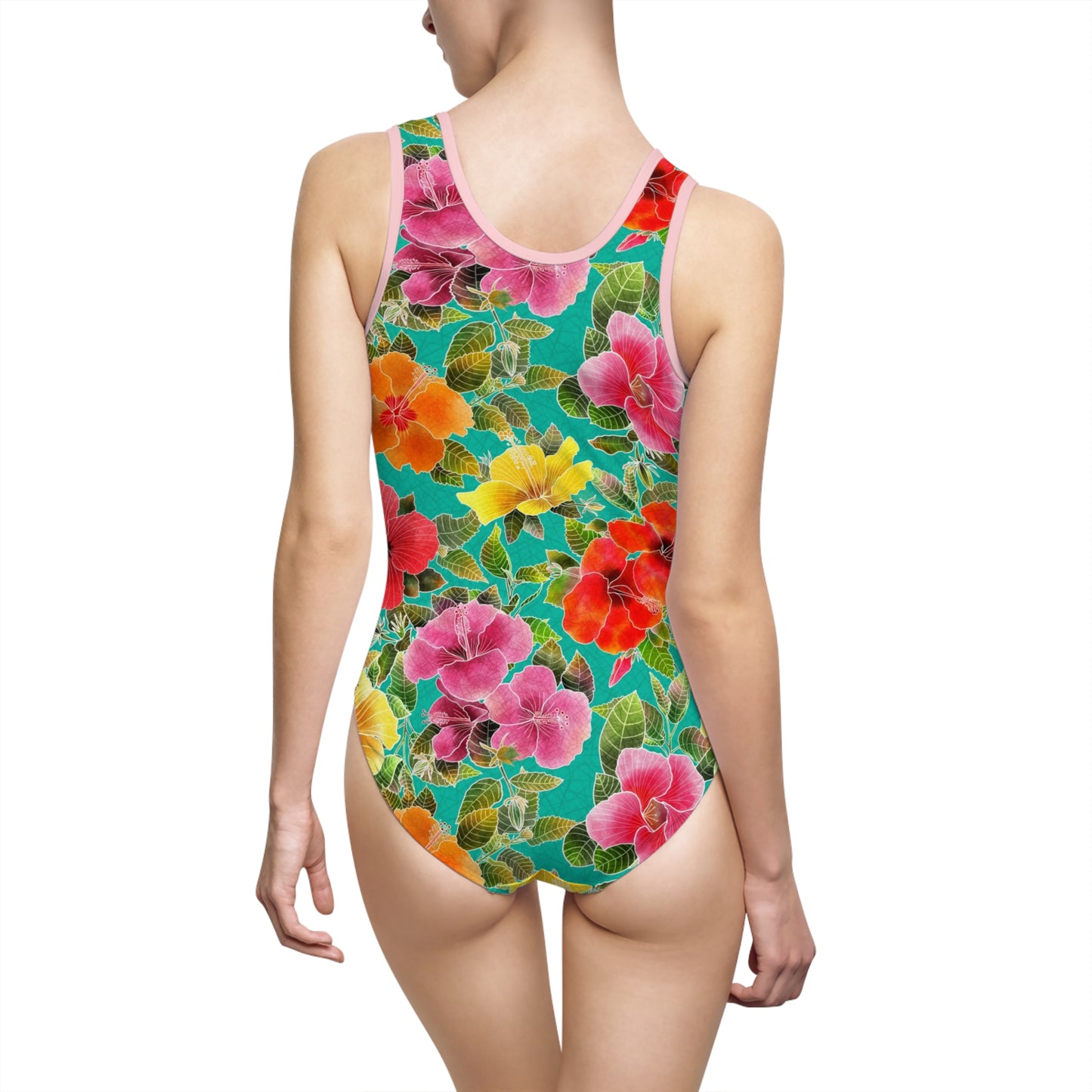 Hibiscus Garden One Piece Women’s Swimsuit