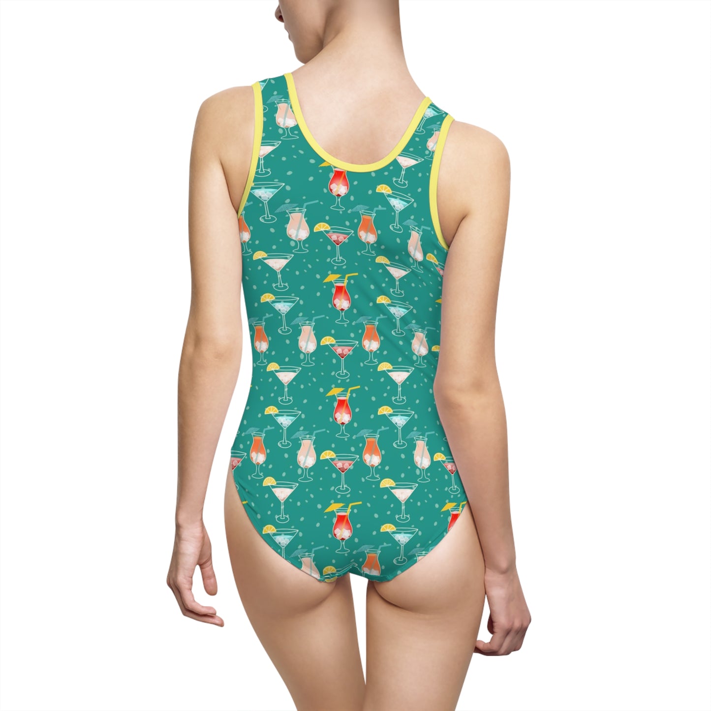 Cocktails Delight Women's One Piece Swimsuit