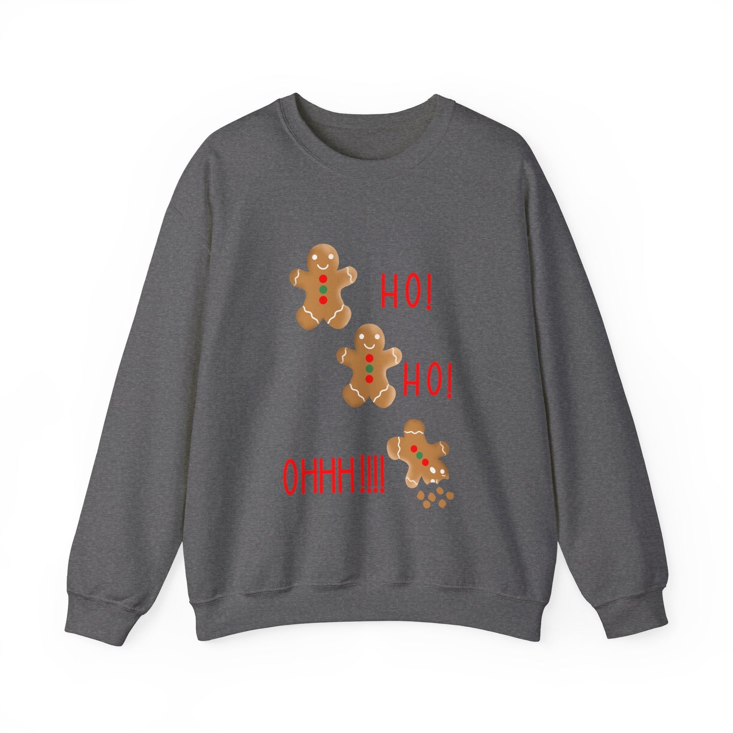 Gingerbread Men & Hearts Unisex Heavy Blend™ Crewneck Sweatshirt