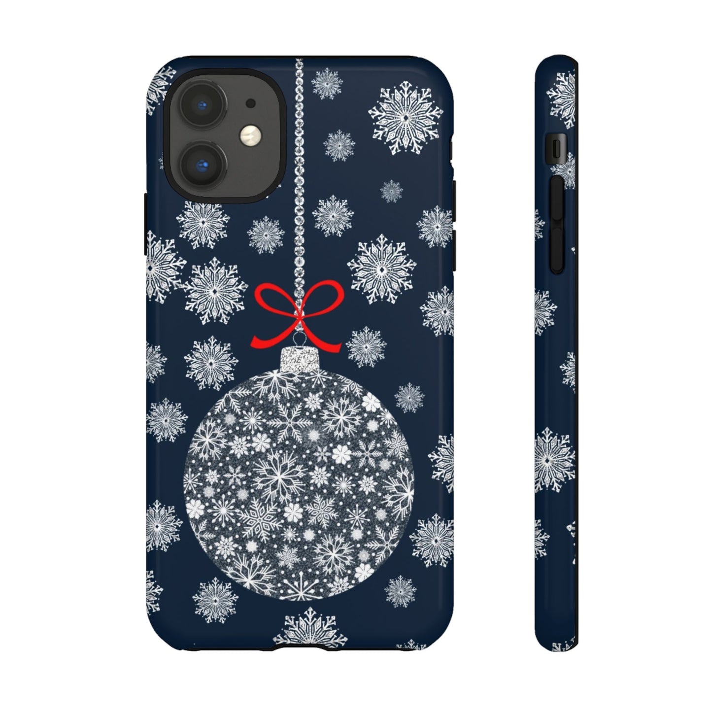 Sparkly Snowflake Bauble Tough Cases - Snowflake Bauble phone case