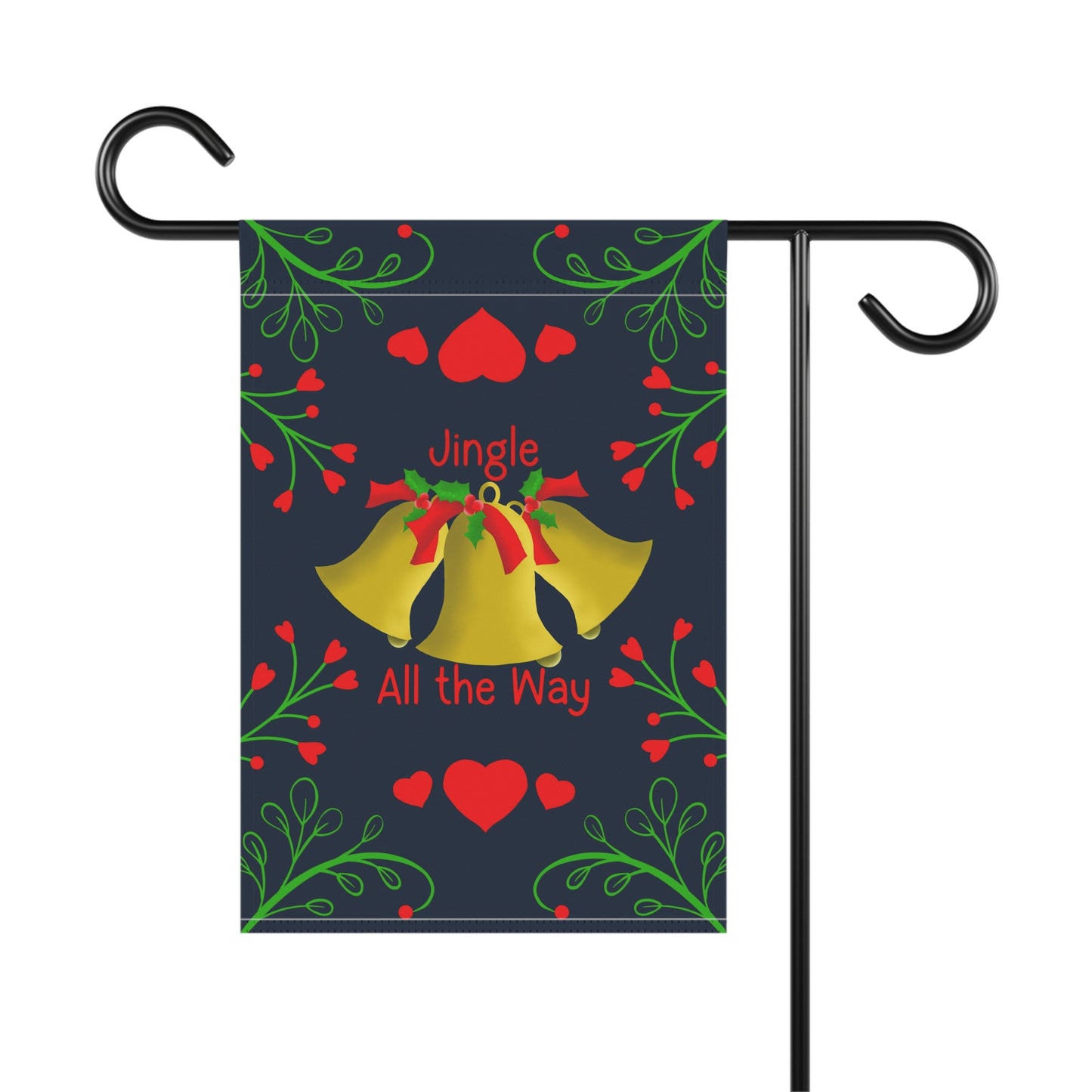 Bells and Holly Garden & House Banner