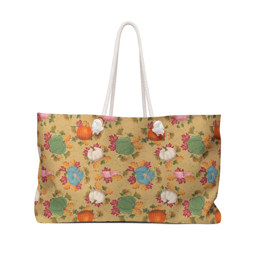 Colorful Pumpkins Weekender Bag