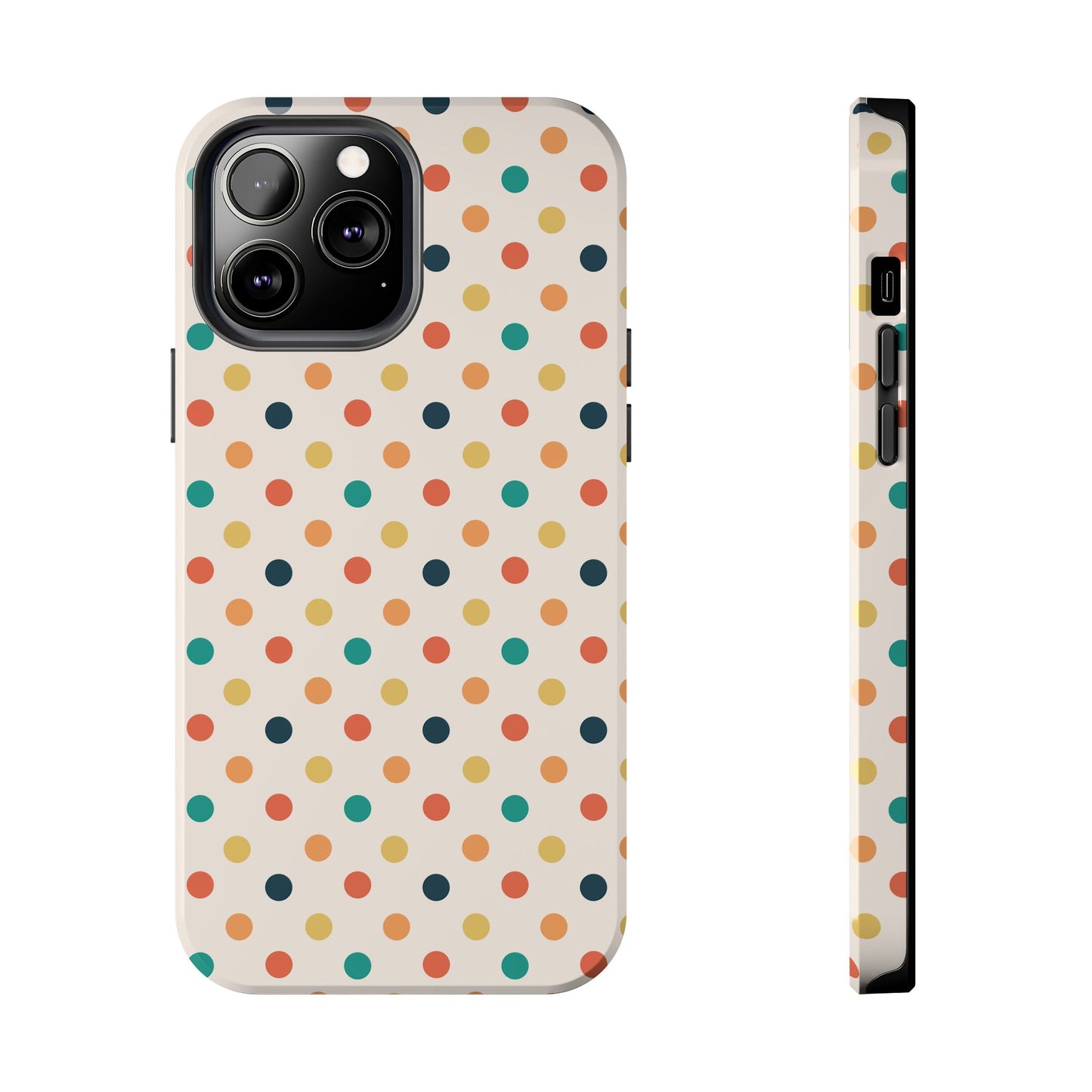 Sunbaked Polka Dots Tough Phone Cases, Case-Mate