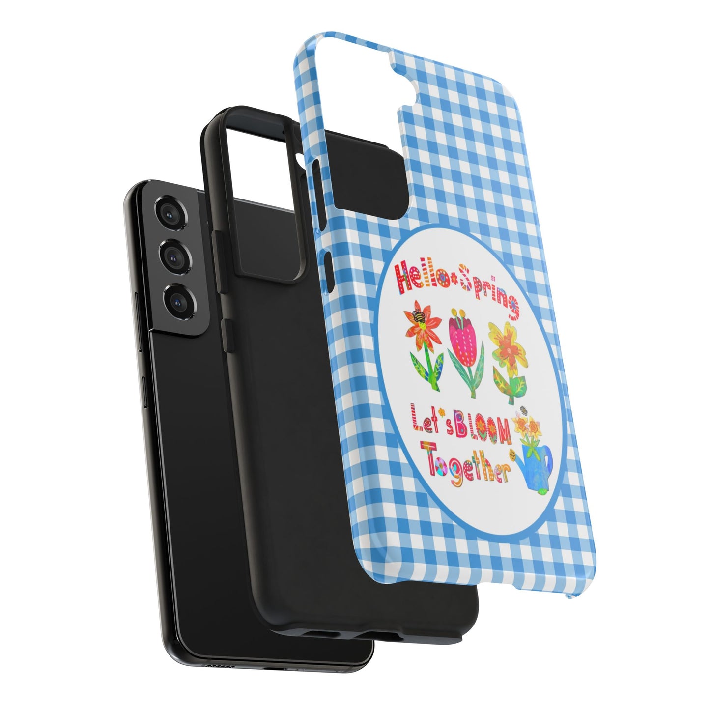 Hello Spring Collage Tough Phone Cases