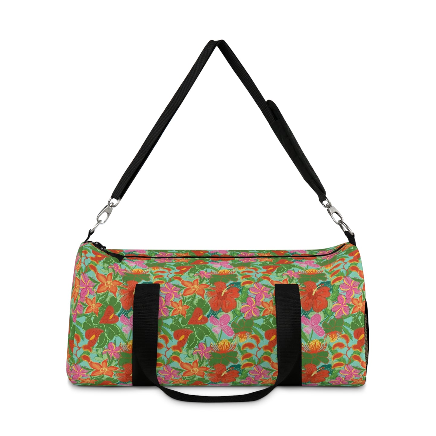 Topical Flowers Duffel Bag