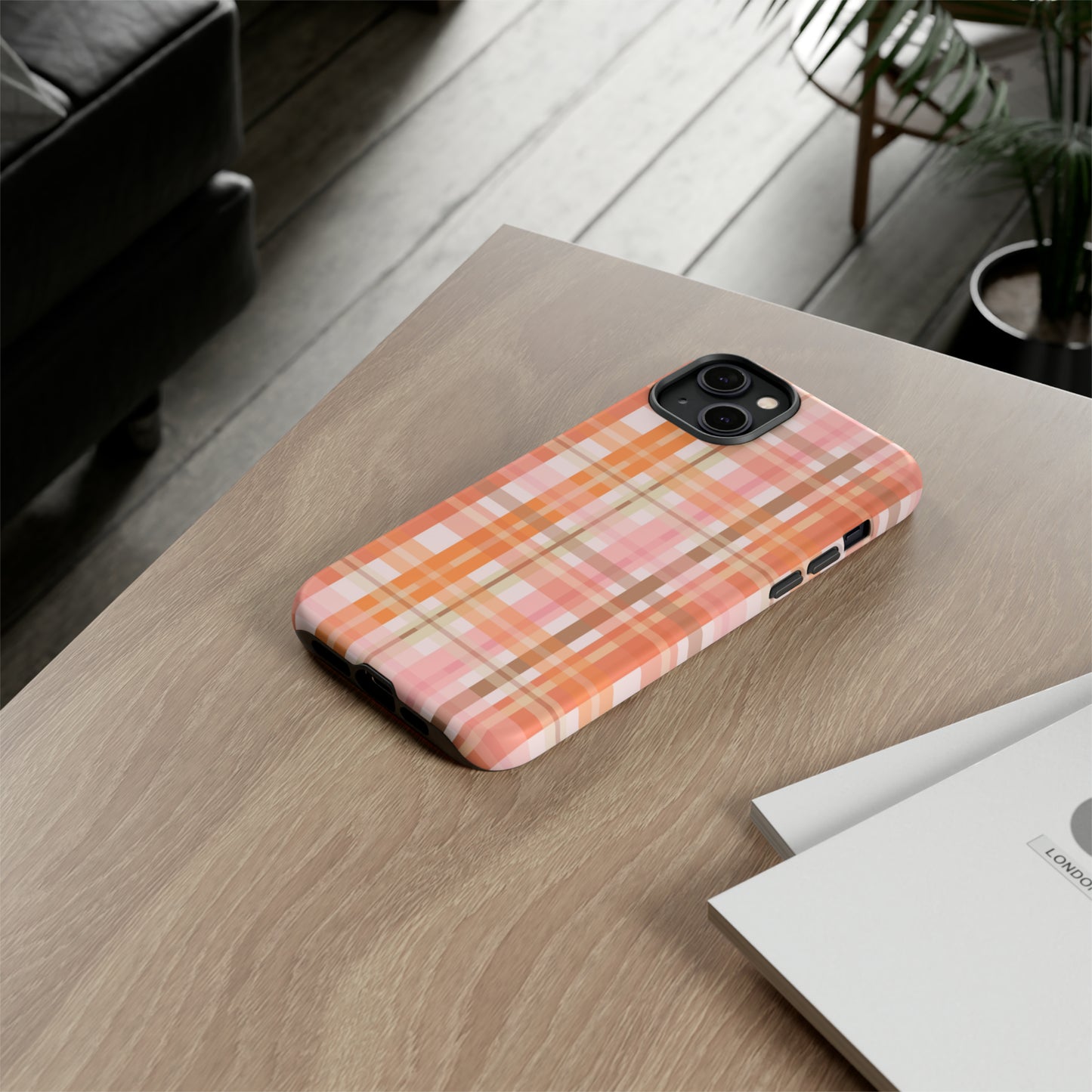 Soft Autumn Plaid Tough Cases