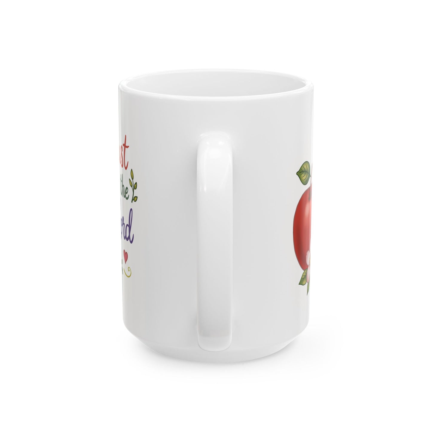 Trust in the Lord Ceramic Mug — Botanical Coffee Tea Cup (11oz & 15oz)