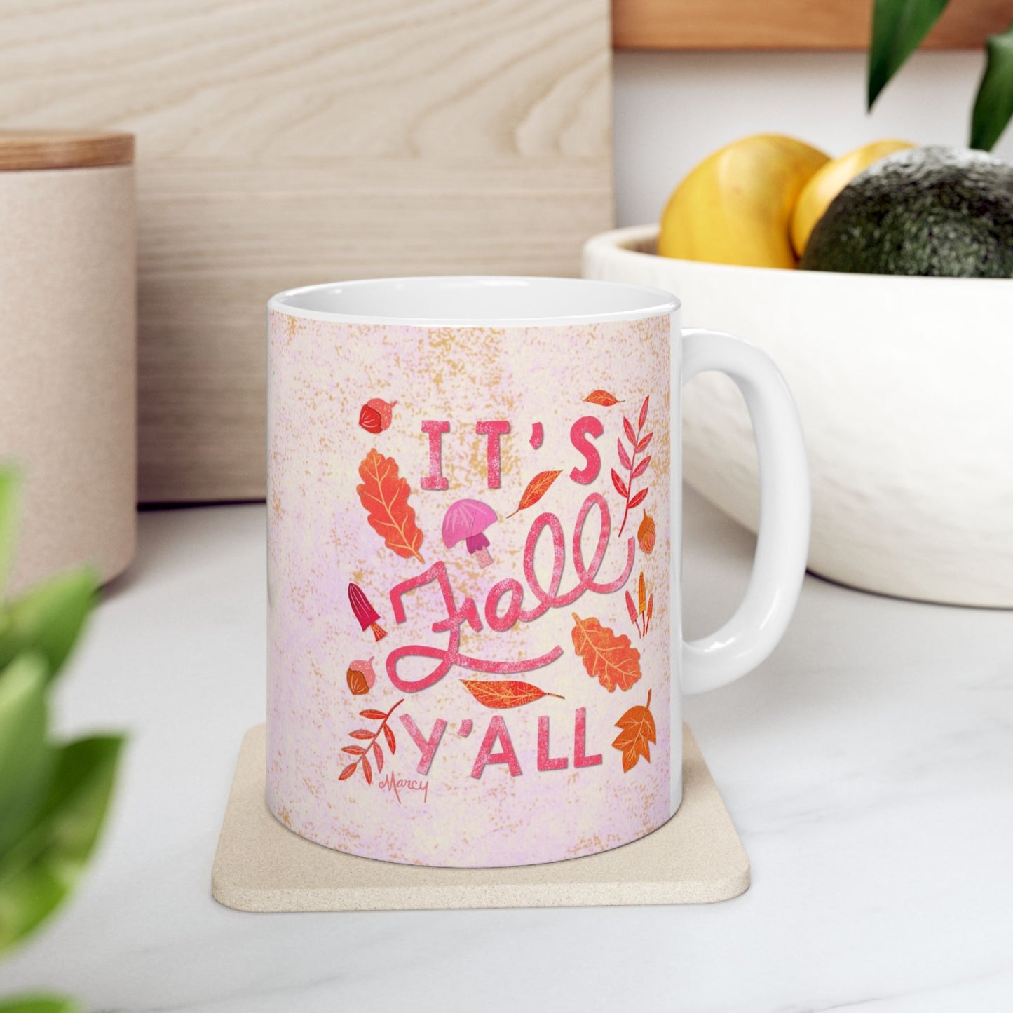 It’s Fall Y’all Collage Ceramic Mug 11oz & 15oz