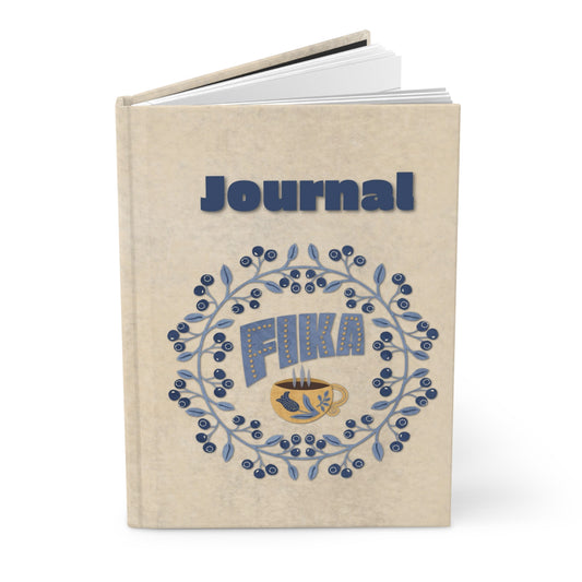 FIKA Coffee Art Hardcover Journal