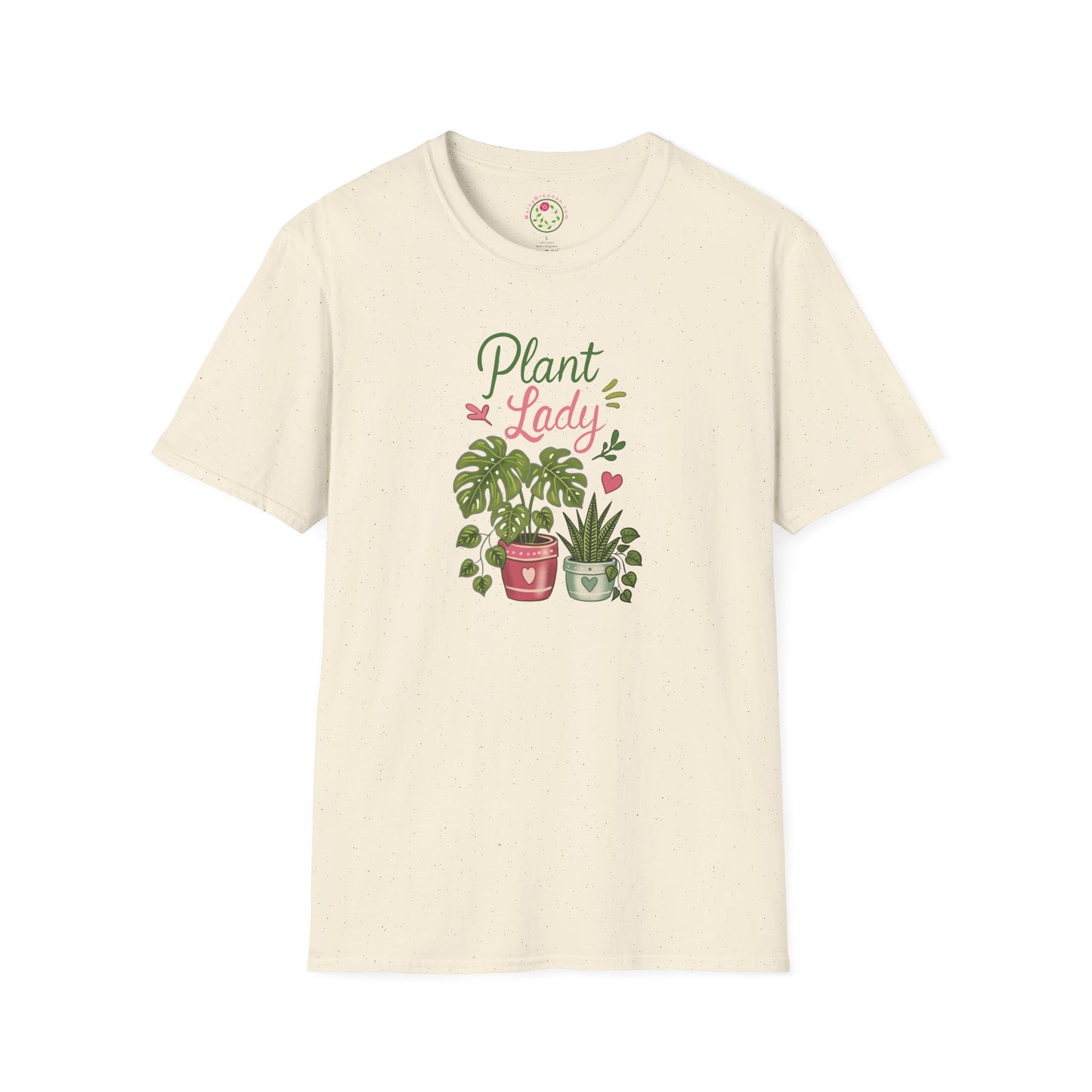 Plant Lady T-Shirt — Cute Indoor Plant Lover Tee with Monstera & Potted Plants