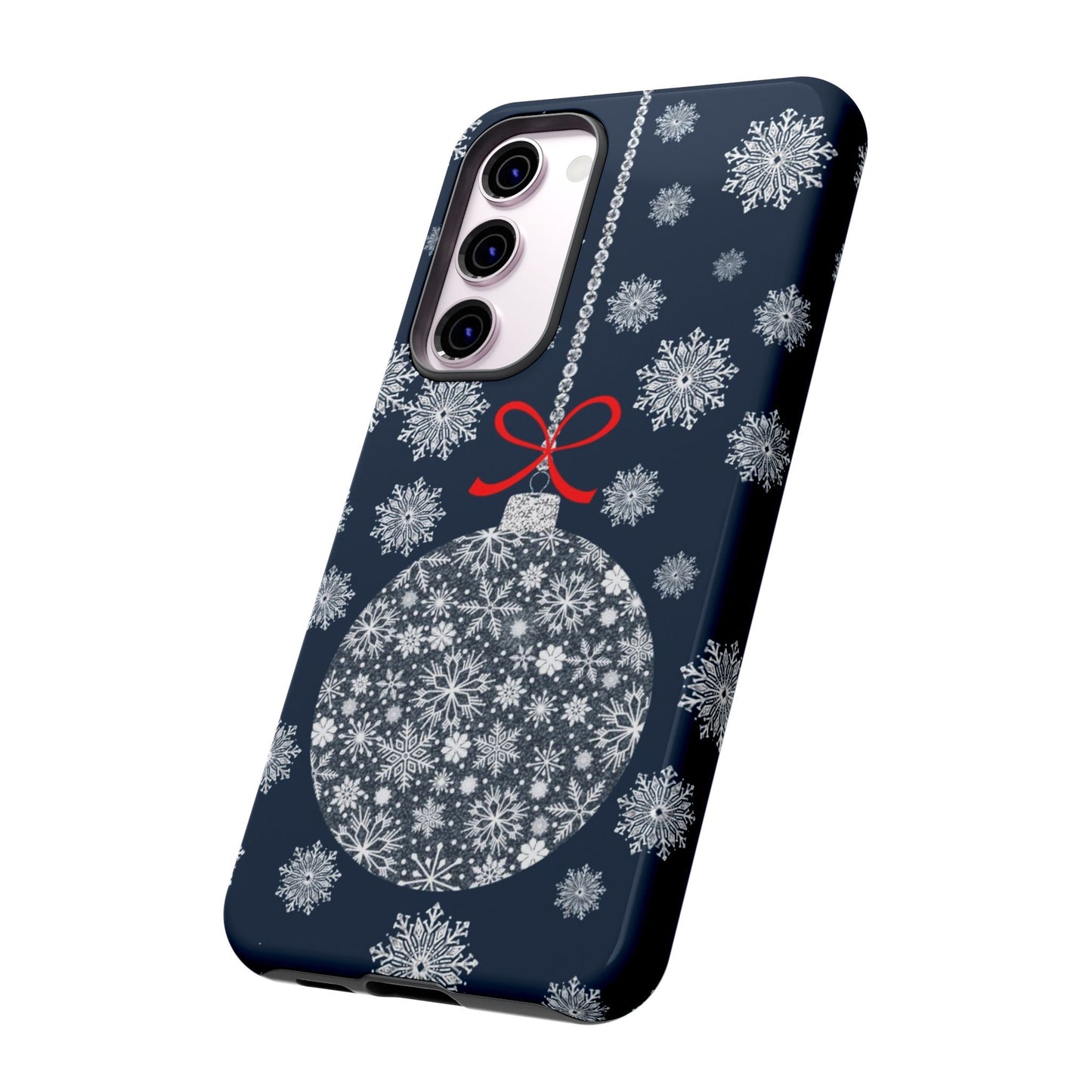 Sparkly Snowflake Bauble Tough Cases - Snowflake Bauble phone case