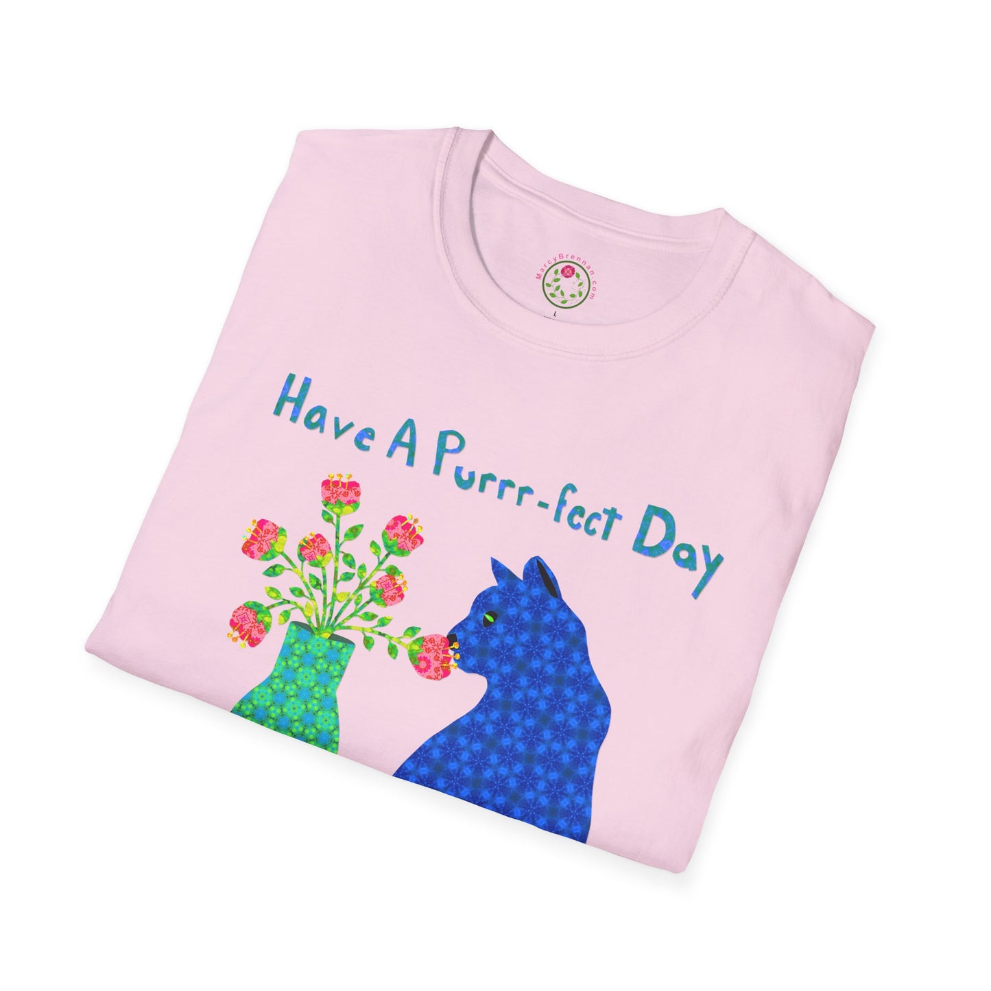 Cat Collage Softstyle T-Shirt