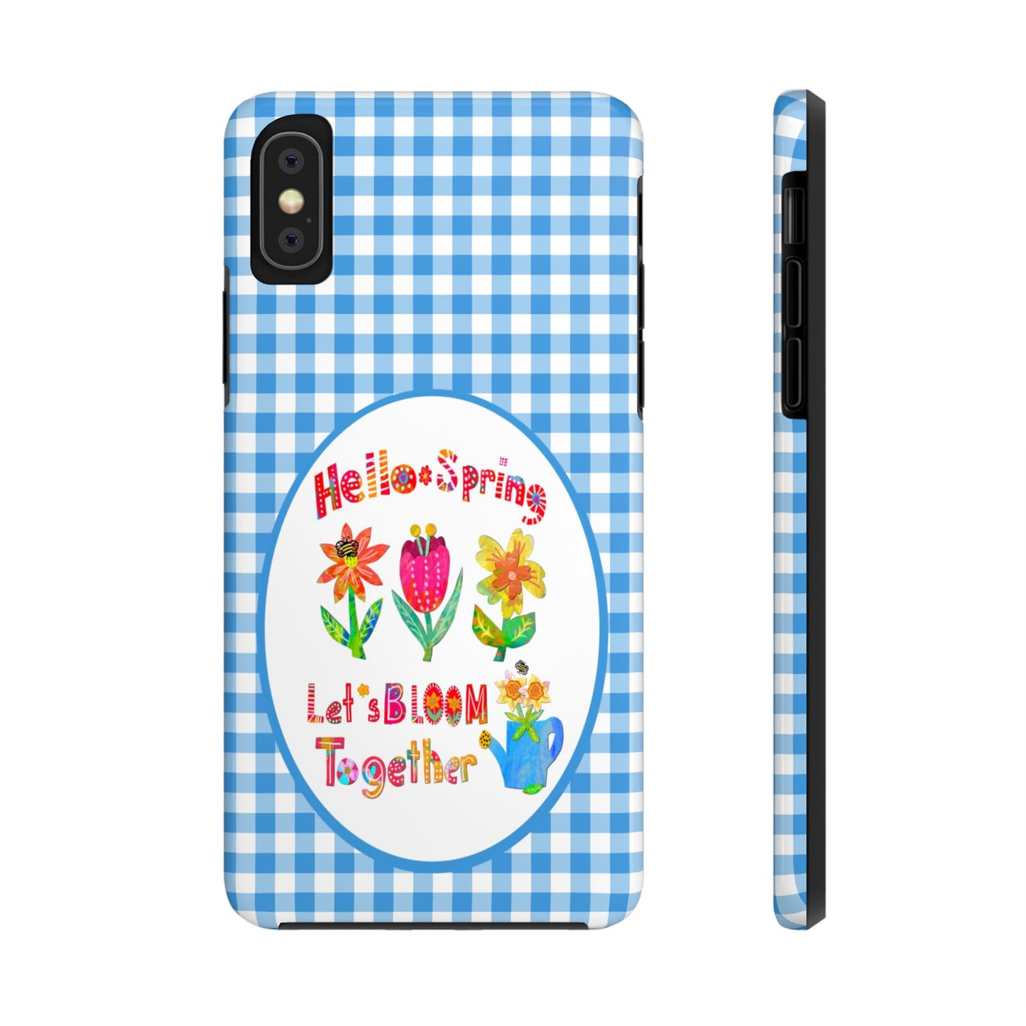 Hello Spring Collage Tough Phone Cases