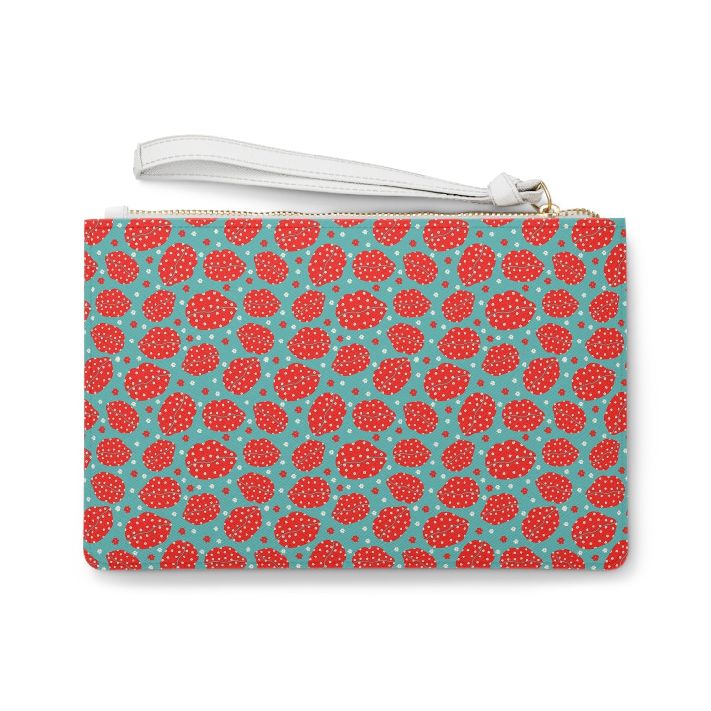 Red Hot Lips Clutch Bag