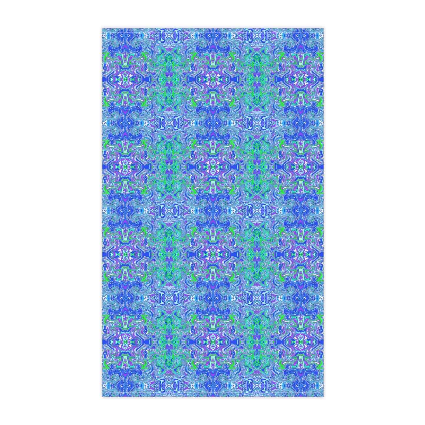 Boho Lavender Garden Kitchen Towel