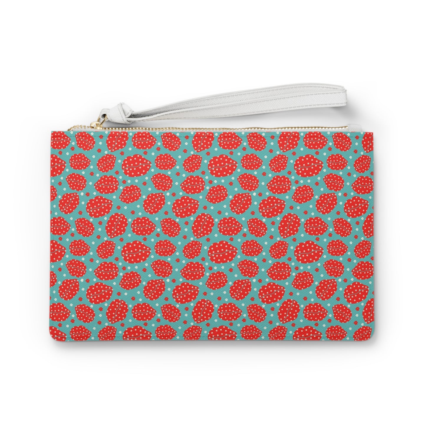 Red Hot Lips Clutch Bag