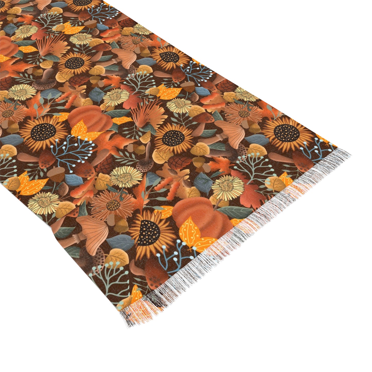 Autumnal Woodlands Light Scarf