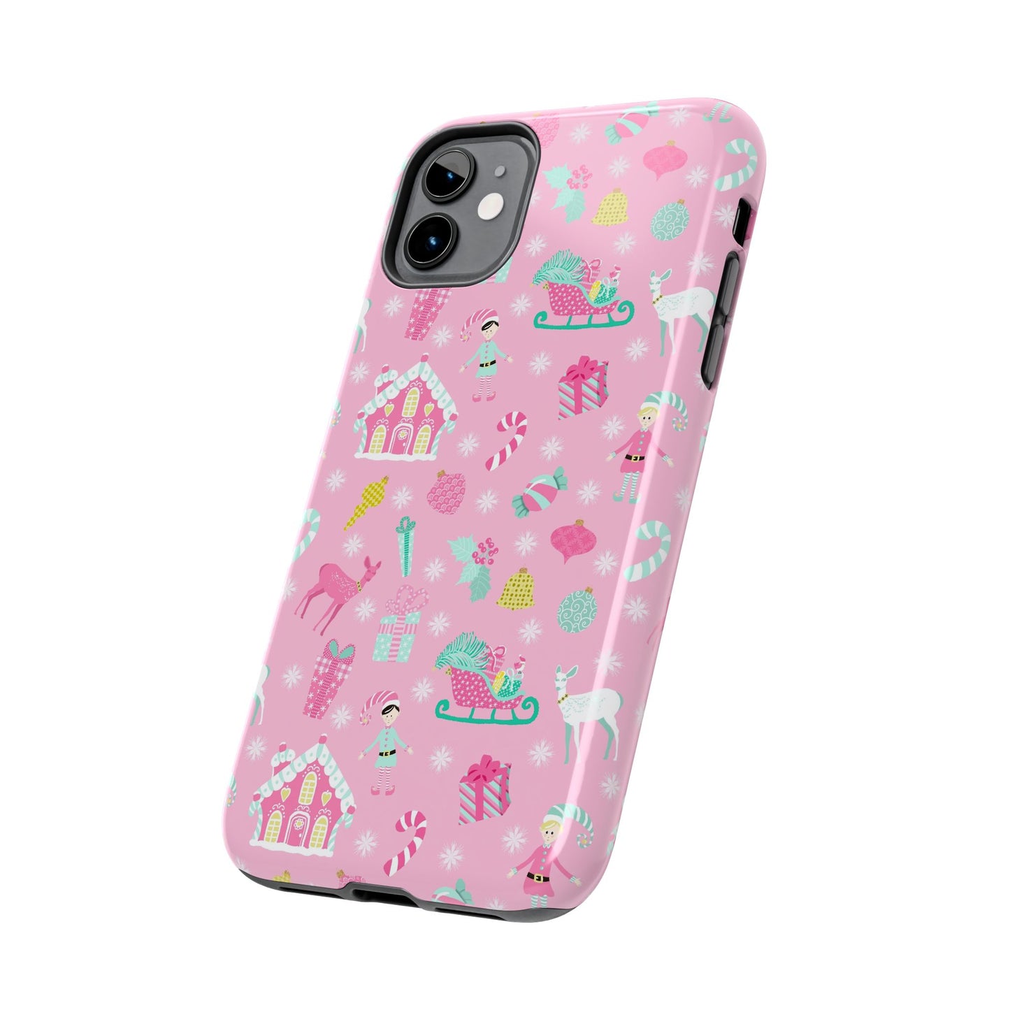 Pastel Christmas Tough Phone Cases