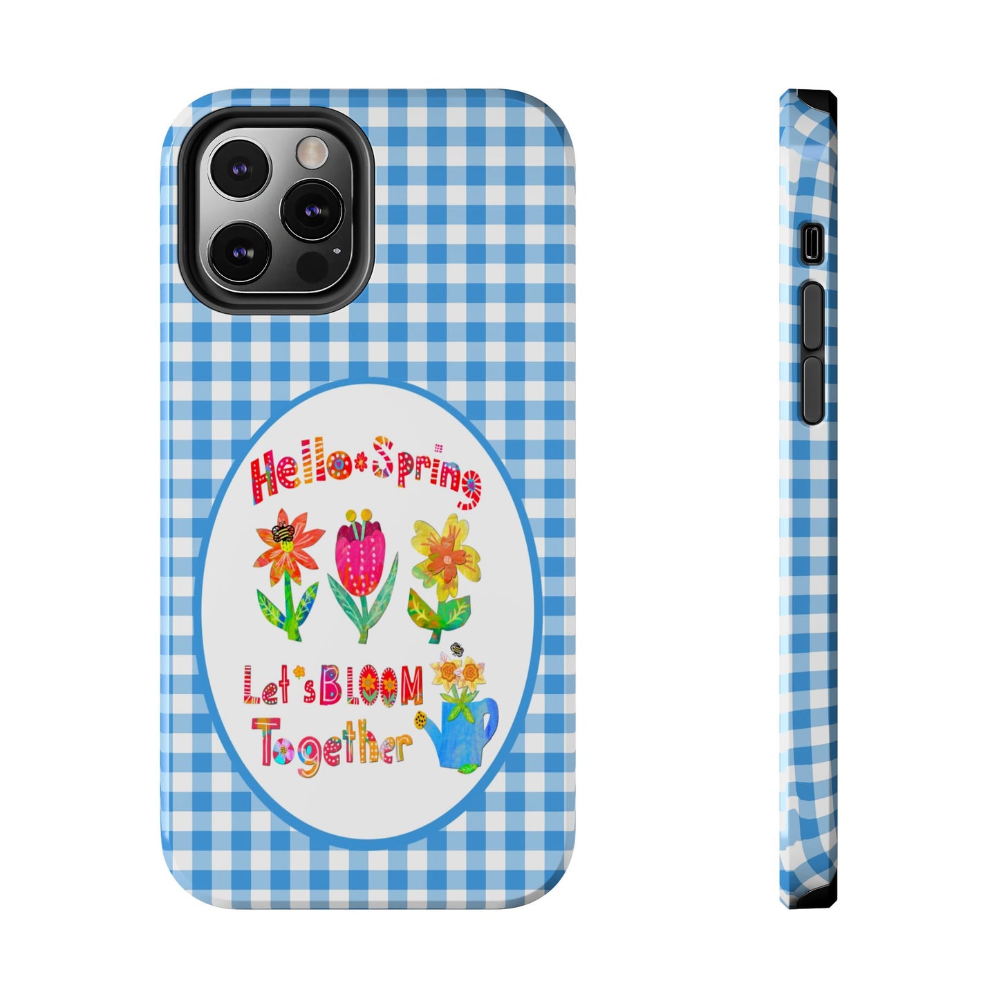 Hello Spring Collage Tough Phone Cases