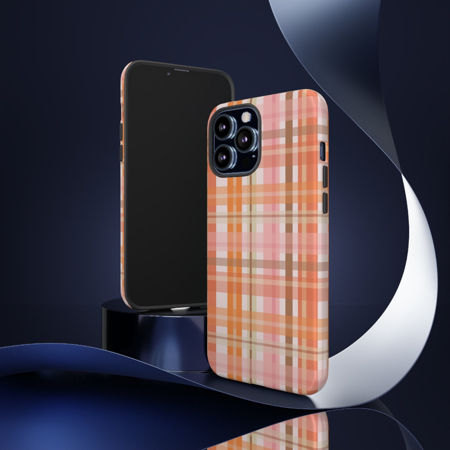 Soft Autumn Plaid Tough Cases