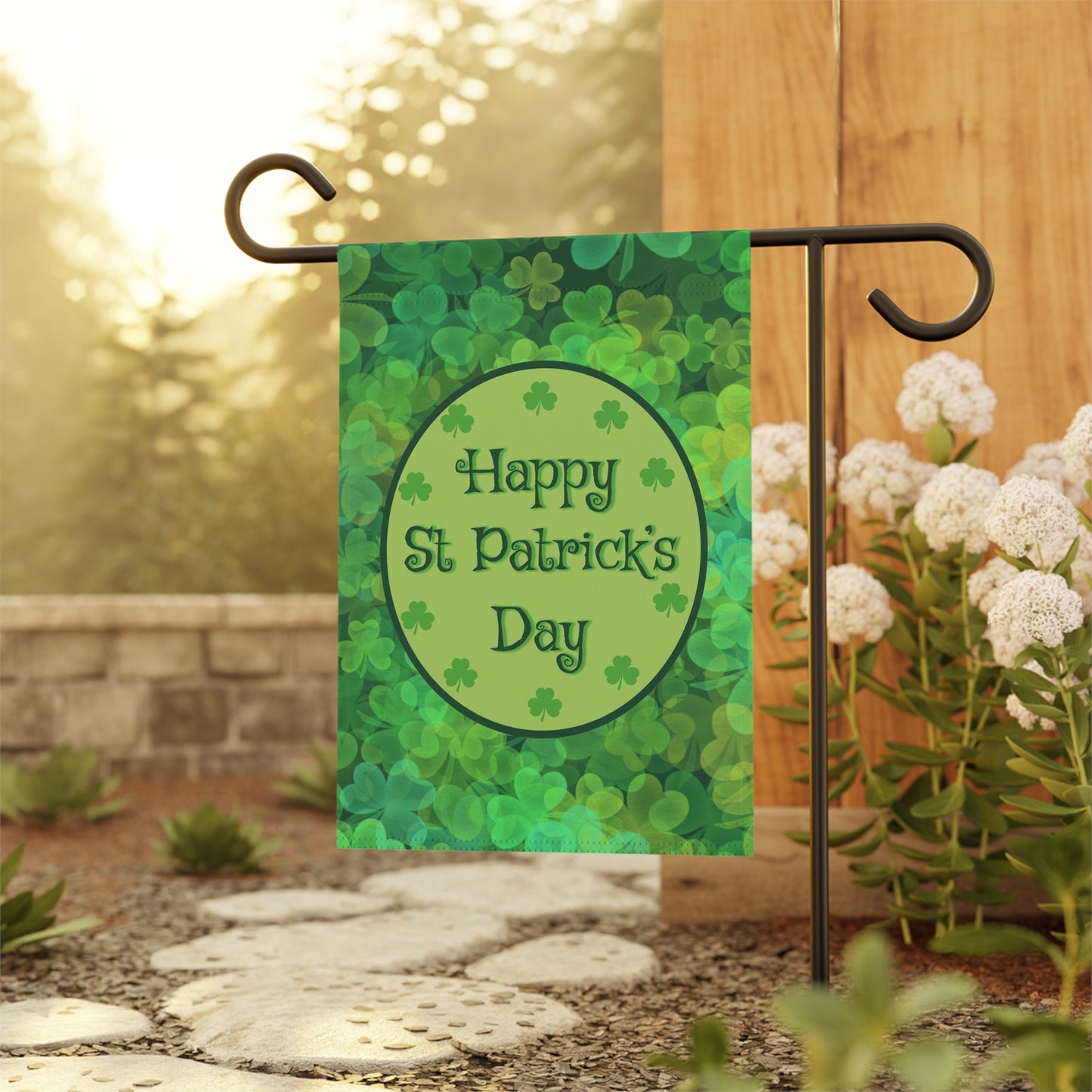 Happy St Patrick’s Day Garden Banner