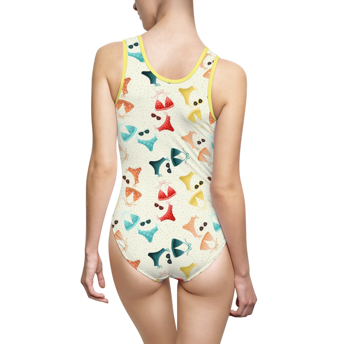 Bikinis - Retro Chic One Piece Swimsuit: Vintage Bikini Collection