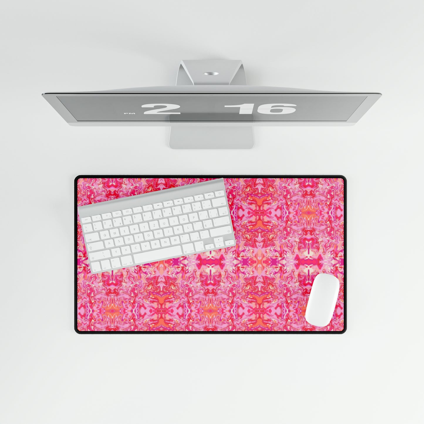 Boho Bougainvillea Garden Desk Mat