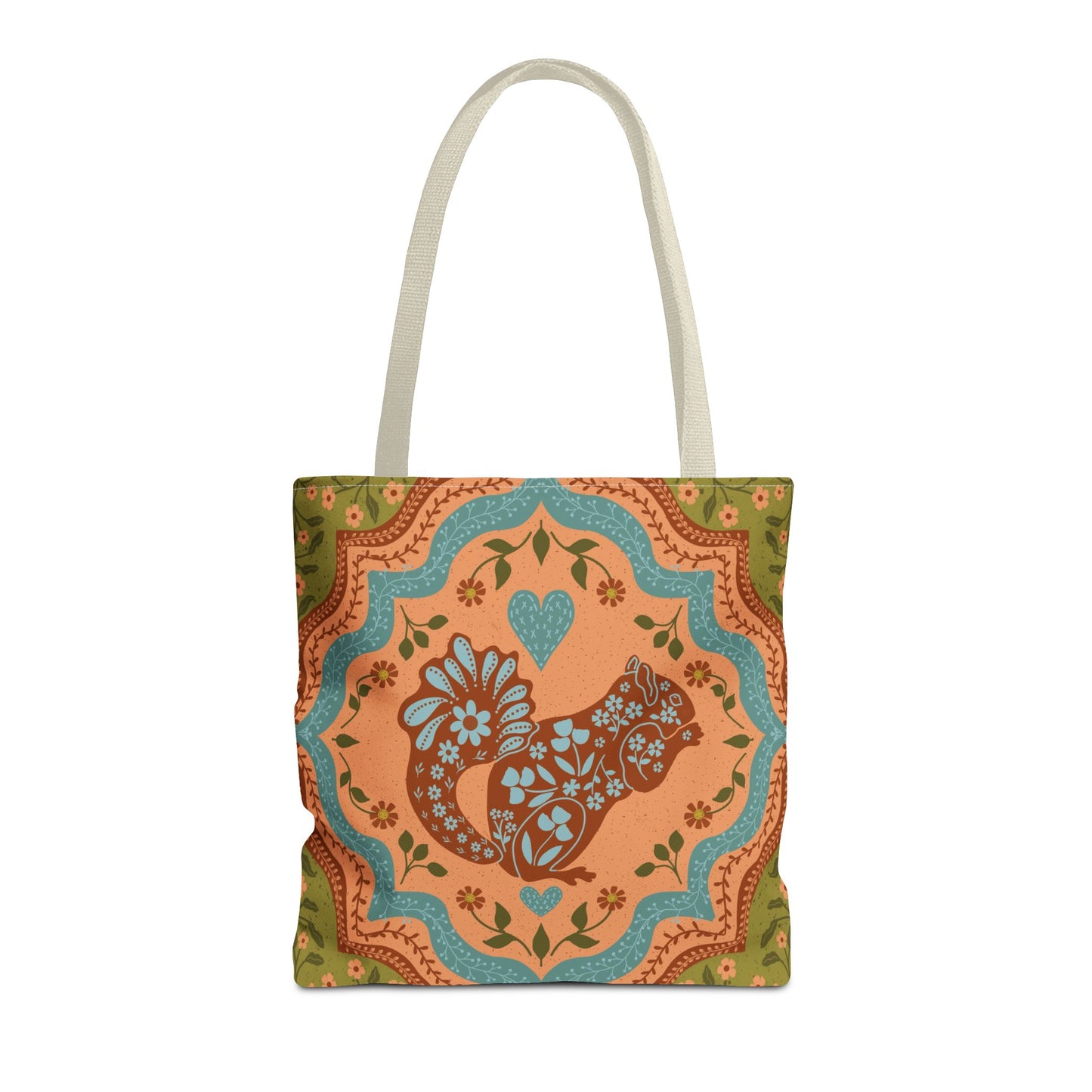 Scandi Woodland Squirrel Tote Bag
