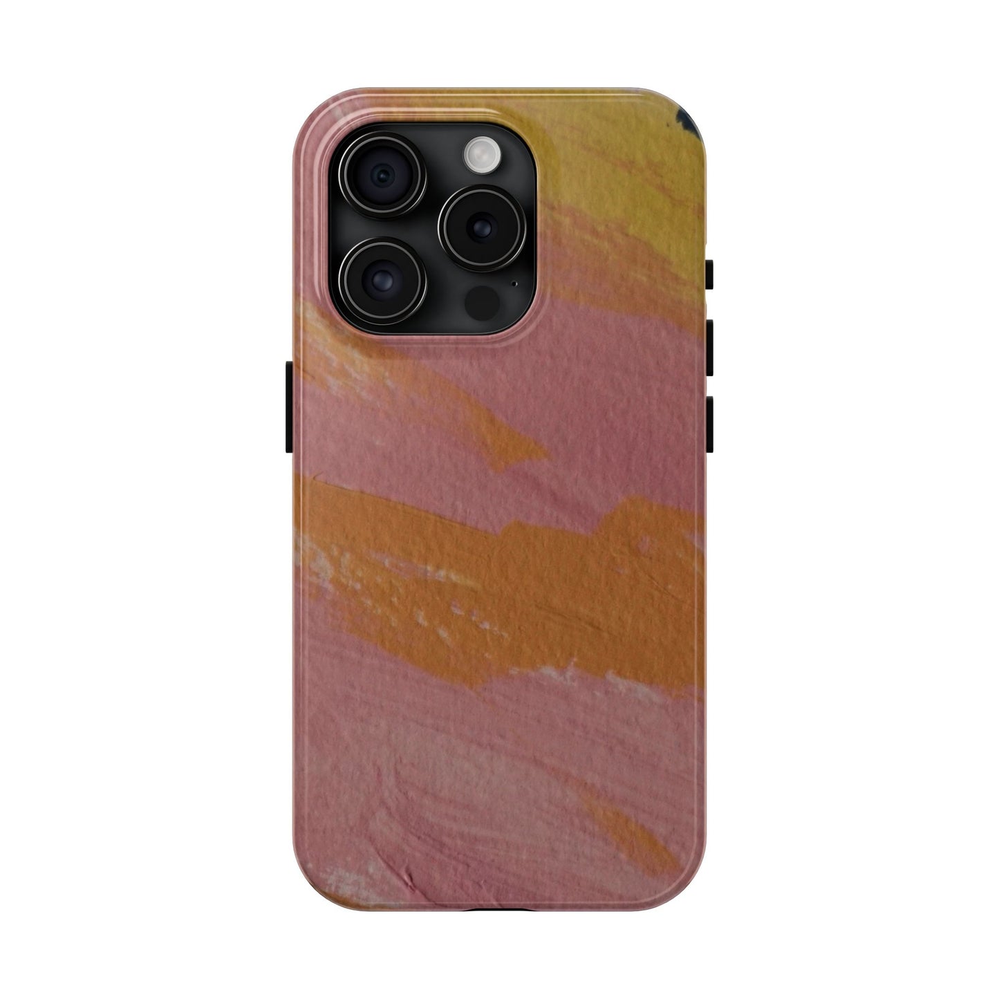 Abstract Pastel Pink Tough Phone Cases