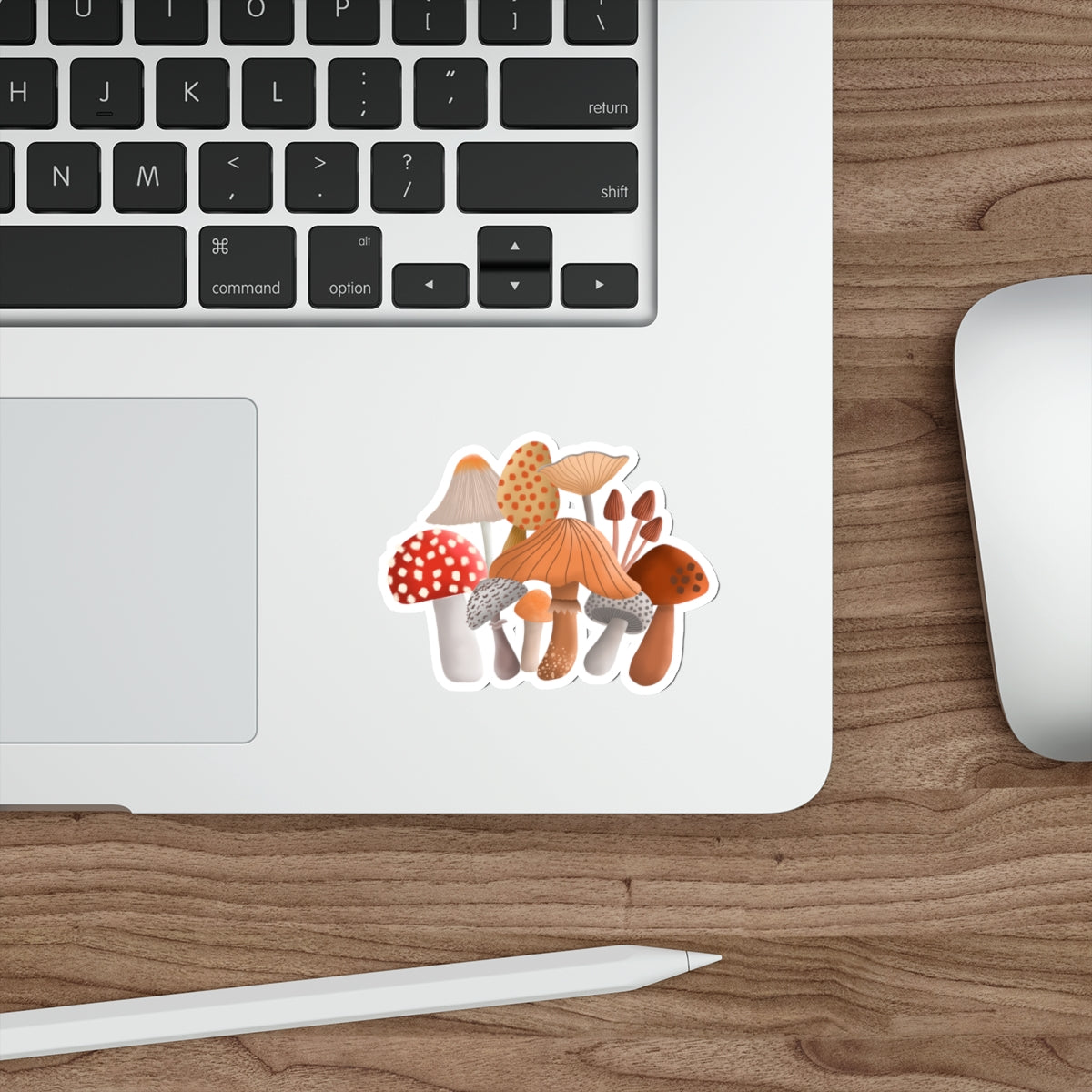 Mushroom Menagerie Die-Cut Sticker