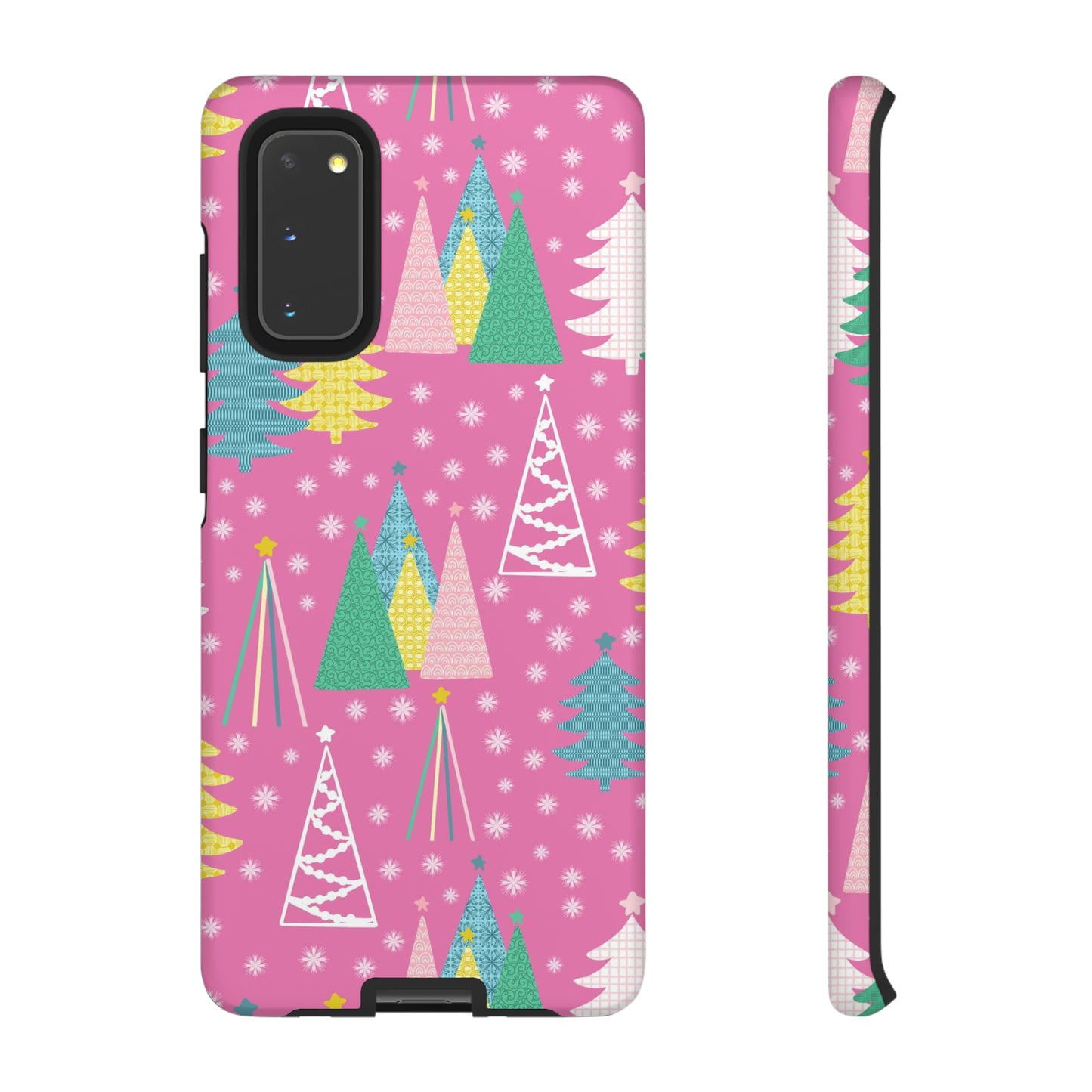 Pastel Christmas Trees Tough Cases