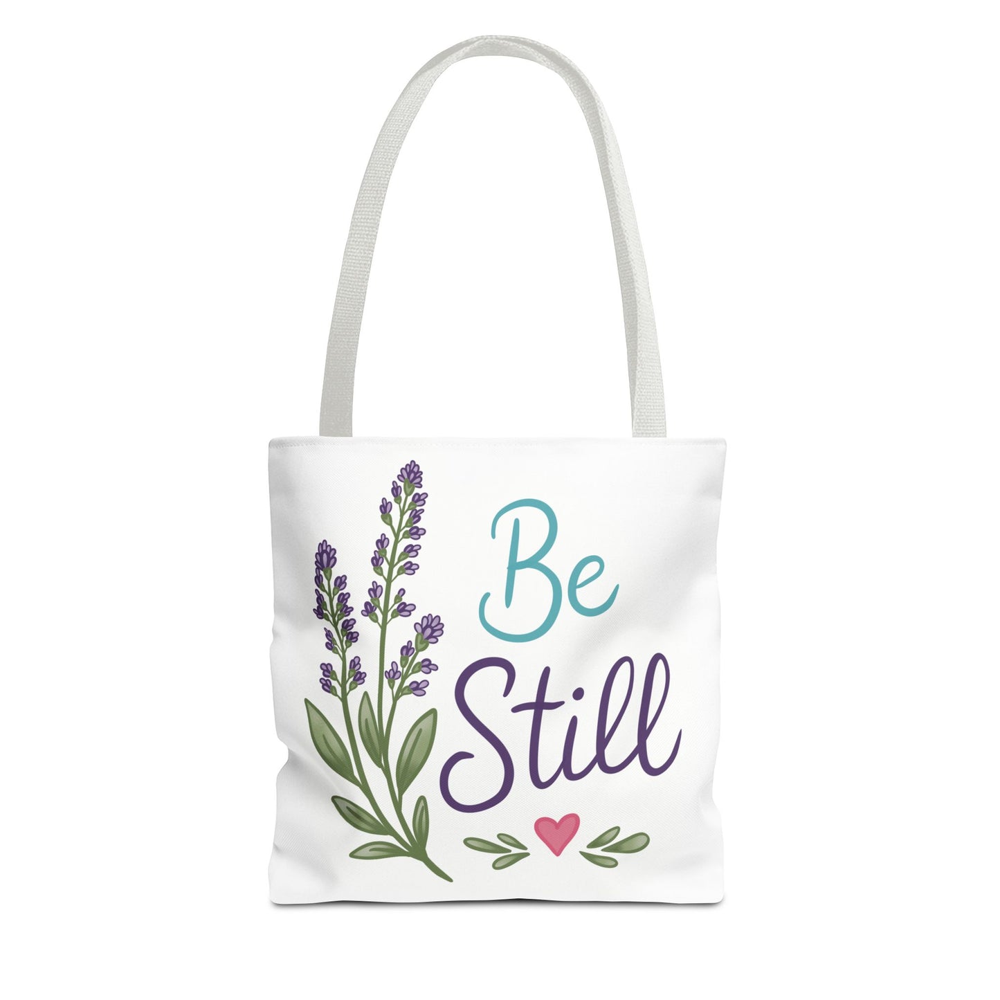 Be Still Lavender Tote Bag
