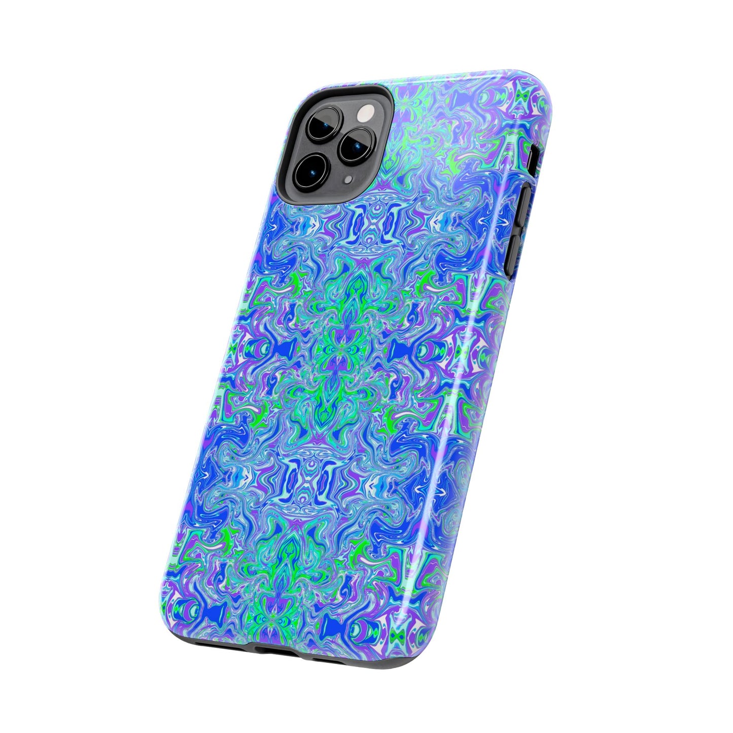 Boho Lavender Garden Tough Phone Cases