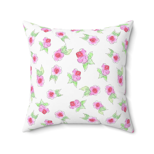 Spun Polyester Square Pillow