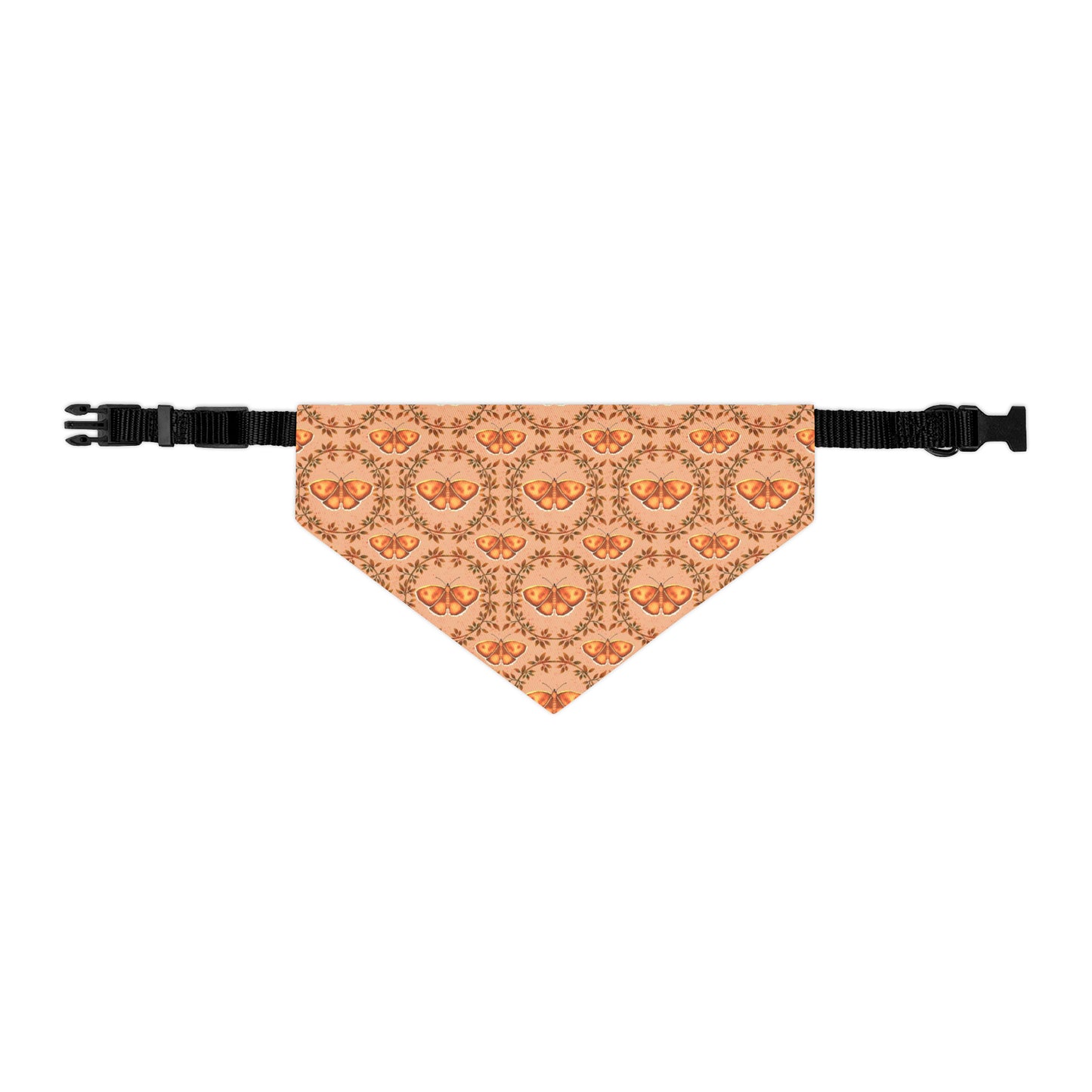 Moths & Vines Pet Bandana Collar