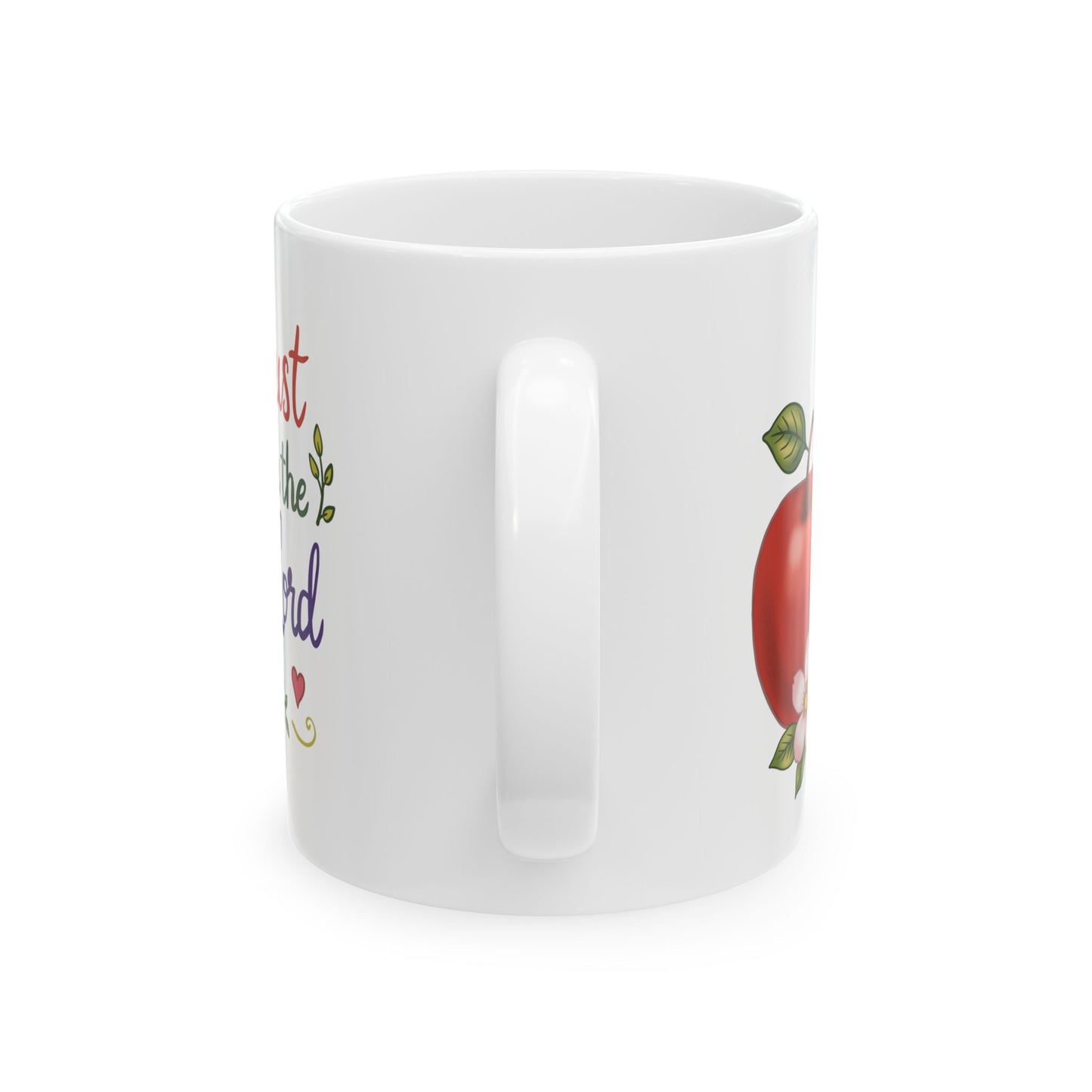 Trust in the Lord Ceramic Mug — Botanical Coffee Tea Cup (11oz & 15oz)