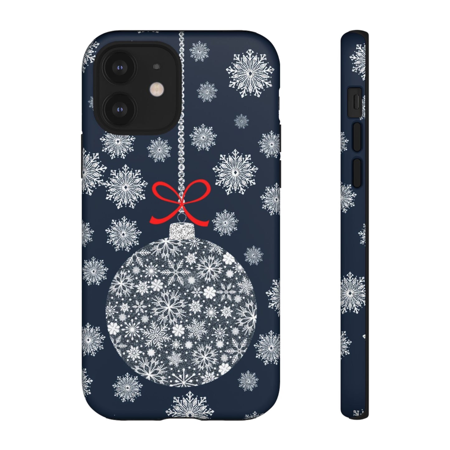 Sparkly Snowflake Bauble Tough Cases - Snowflake Bauble phone case