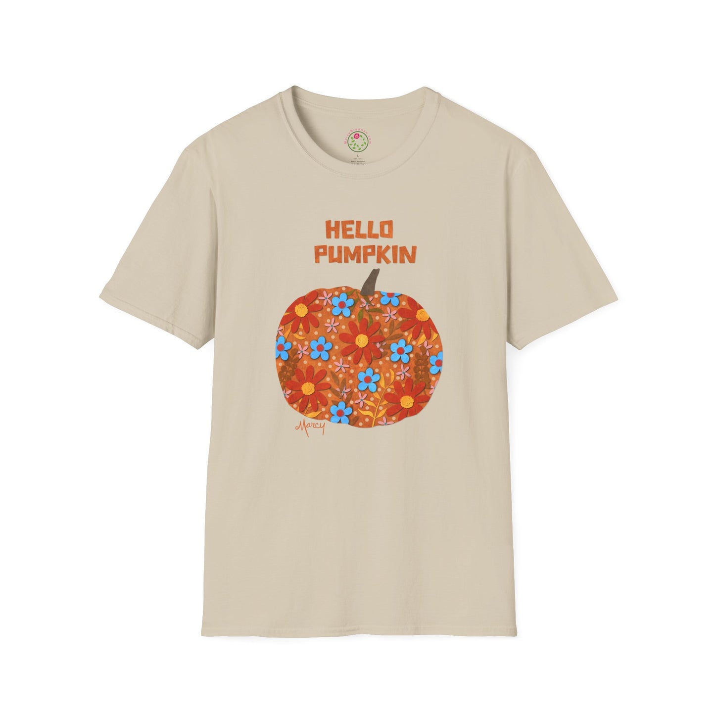 Hello Pumpkin Collage Softstyle T-Shirt