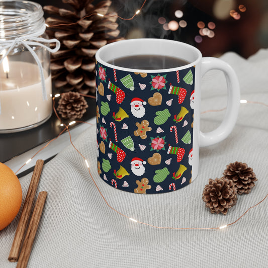 Merry & Bright Ceramic Mug 11oz
