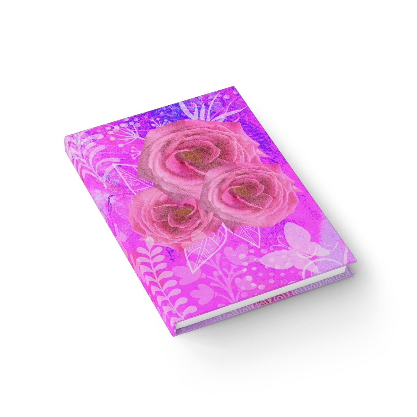 Dreamy Pink Roses - Journal - Blank