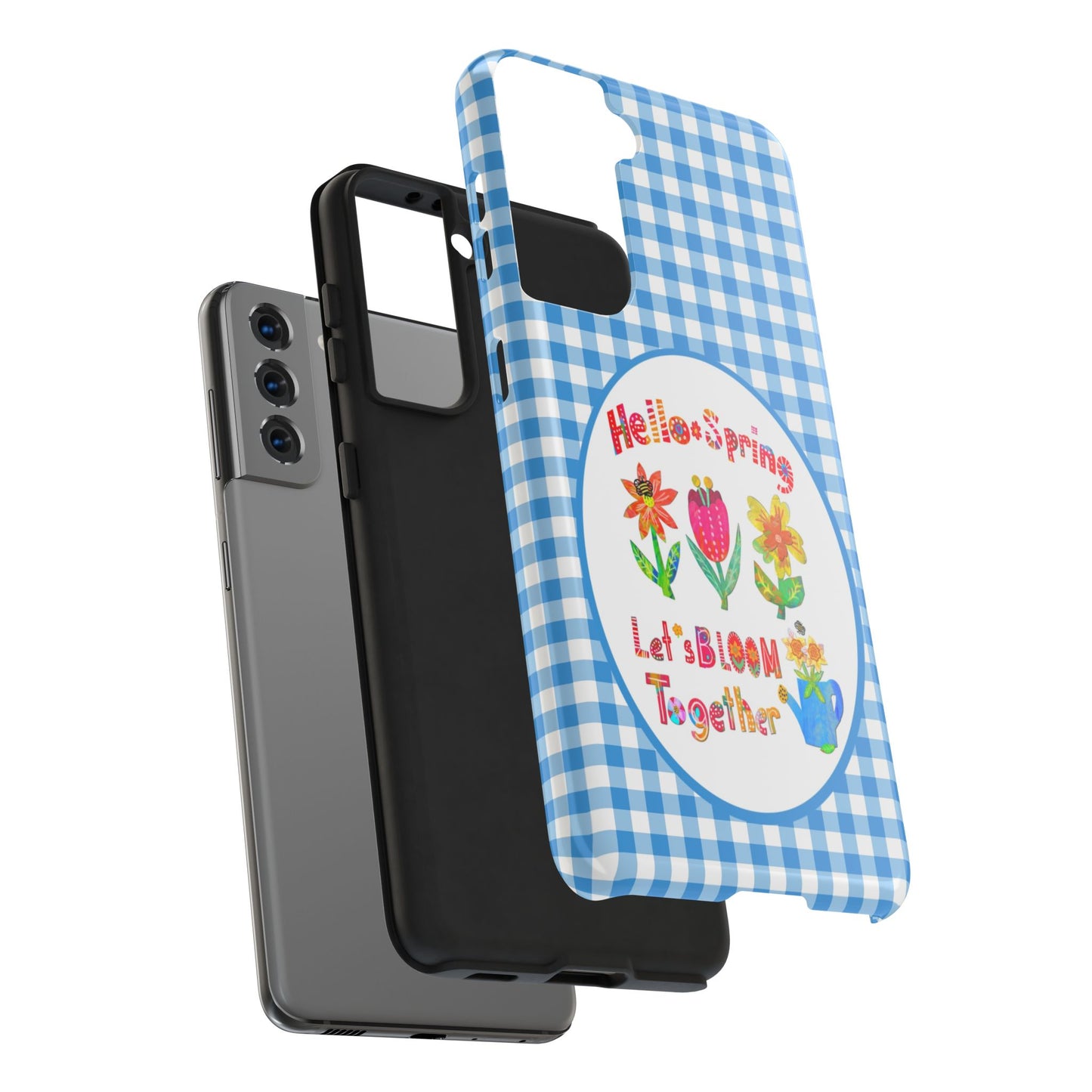 Hello Spring Collage Tough Phone Cases