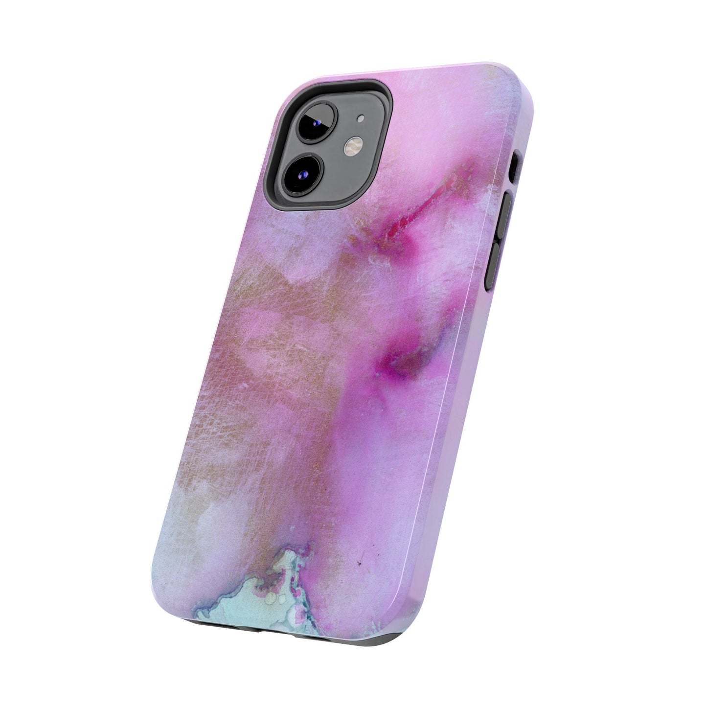 Abstract Soft Pinks Tough Phone Cases