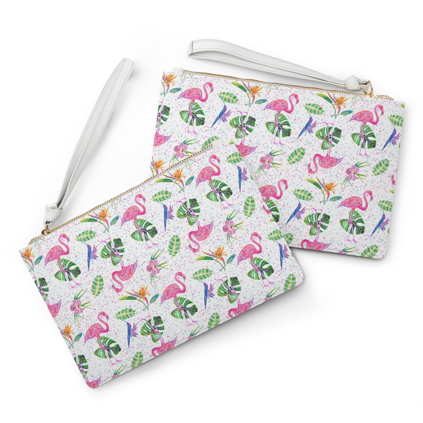 Flamingo Party Clutch Bag