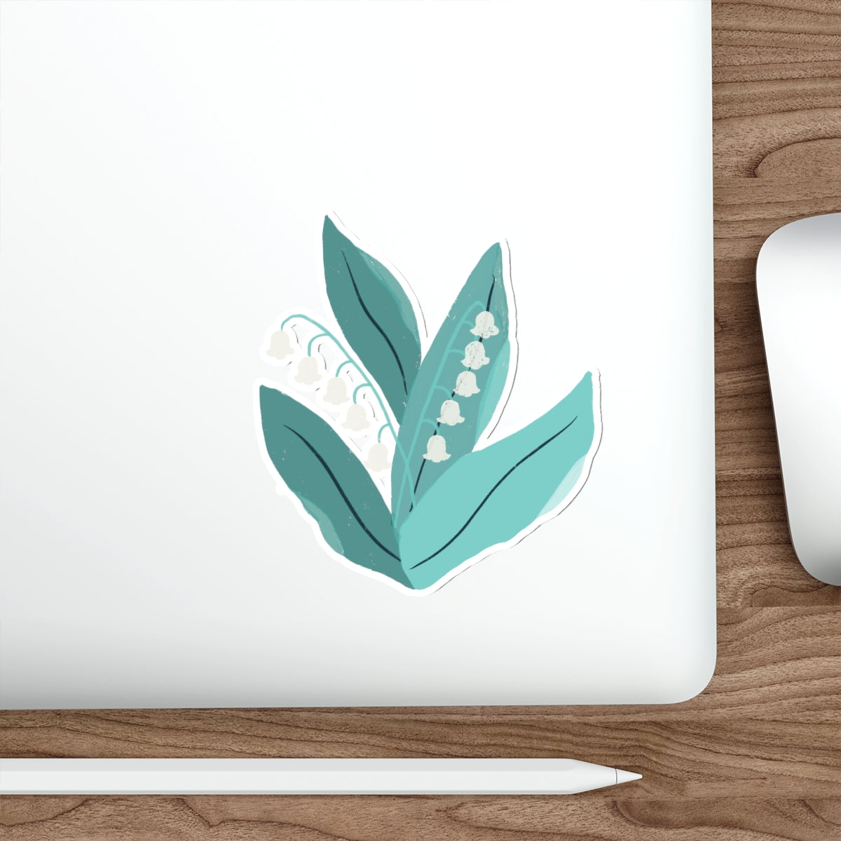 Lily of the Valley Die Cut Sticker