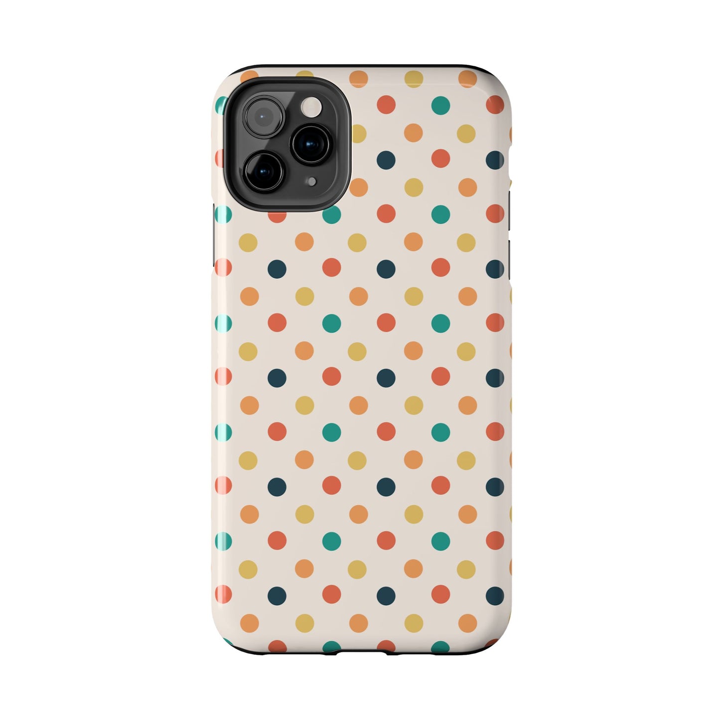 Sunbaked Polka Dots Tough Phone Cases, Case-Mate