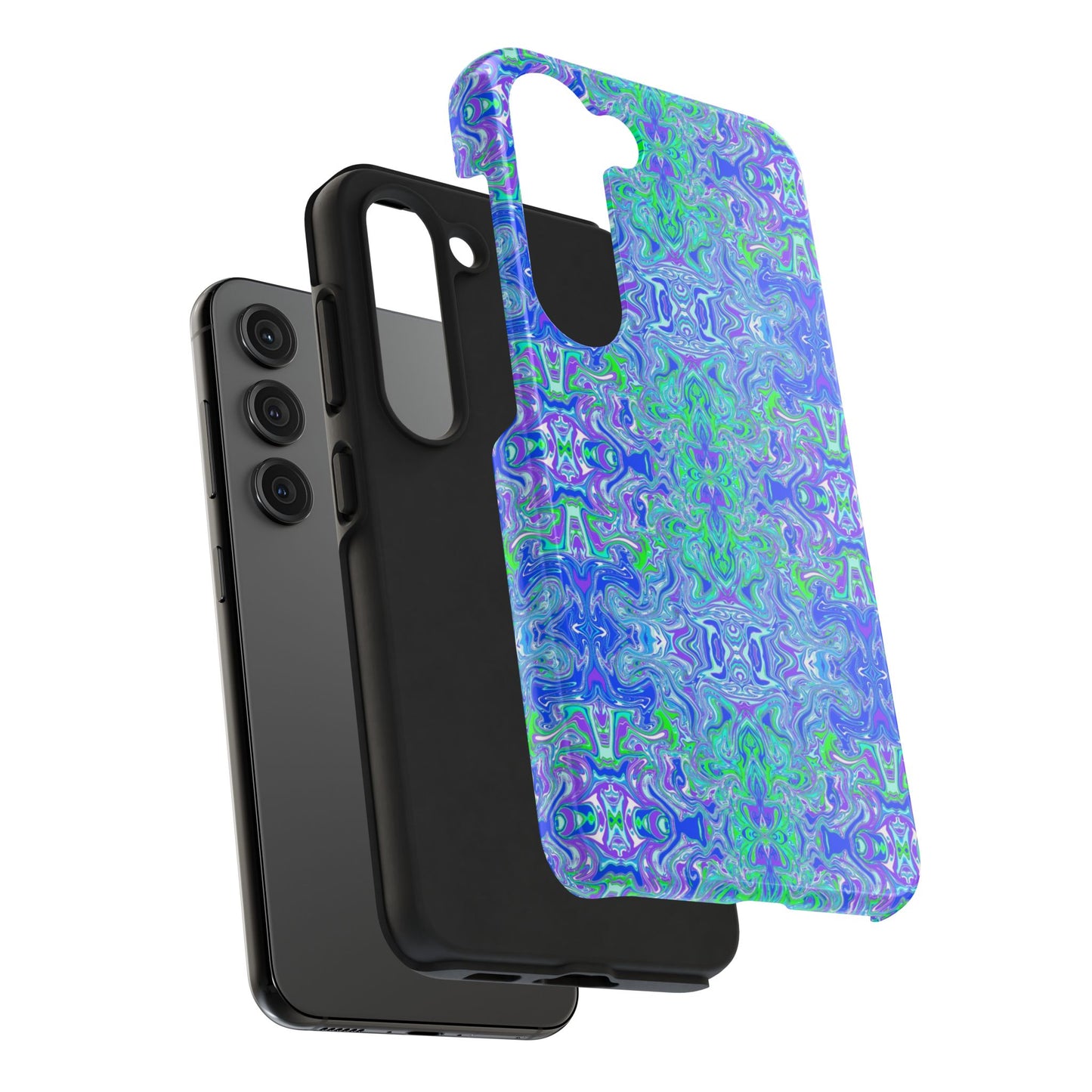 Boho Lavender Garden Tough Phone Cases